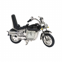 Custom Vintage Mini Cruiser Motorcycle Desk Clock